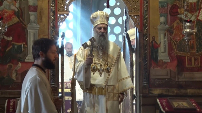 Patrijarh Porfirije služio liturgiju u Deževi povodom 850 godina od rođenja Svetog Save
