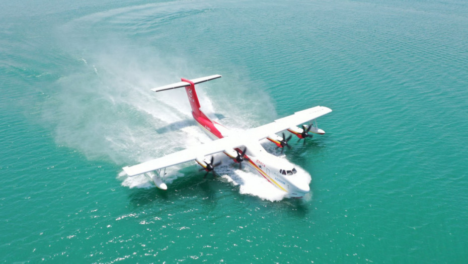 Kina dobila sertifikat za amfibijski avion specijalizovan za gašenje požara
