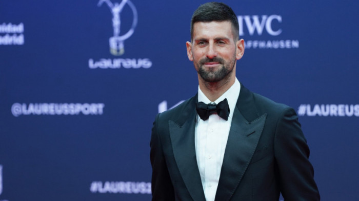 Đoković na dodeli Laureus nagrada: Nadam se da ću igrati polufinale Madrida sa Alkarazom