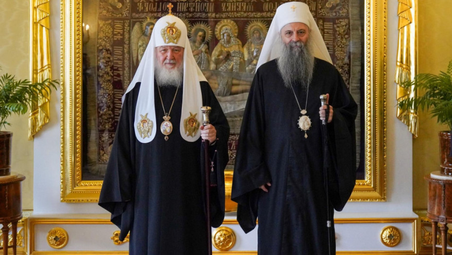 Patrijarh srpski Porfirije u Moskvi razgovarao sa patrijarhom Kirilom