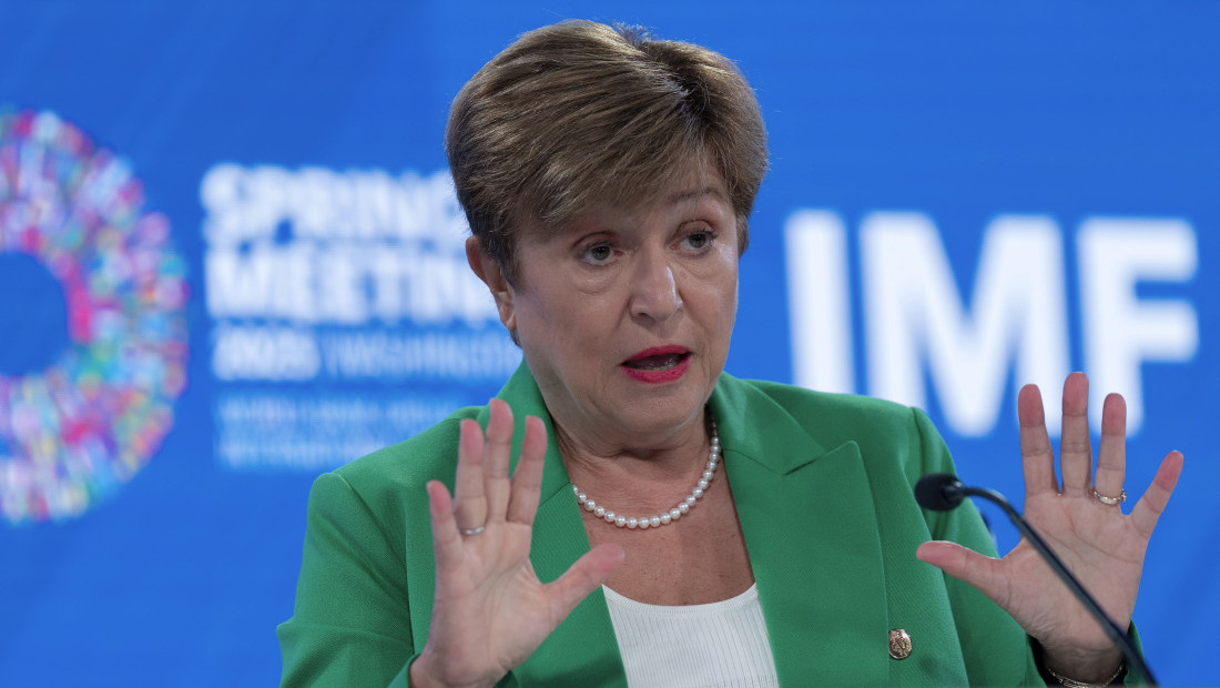 Georgijeva: Nad svetskom ekonomijom nadvija se oblak koji je teško prozreti