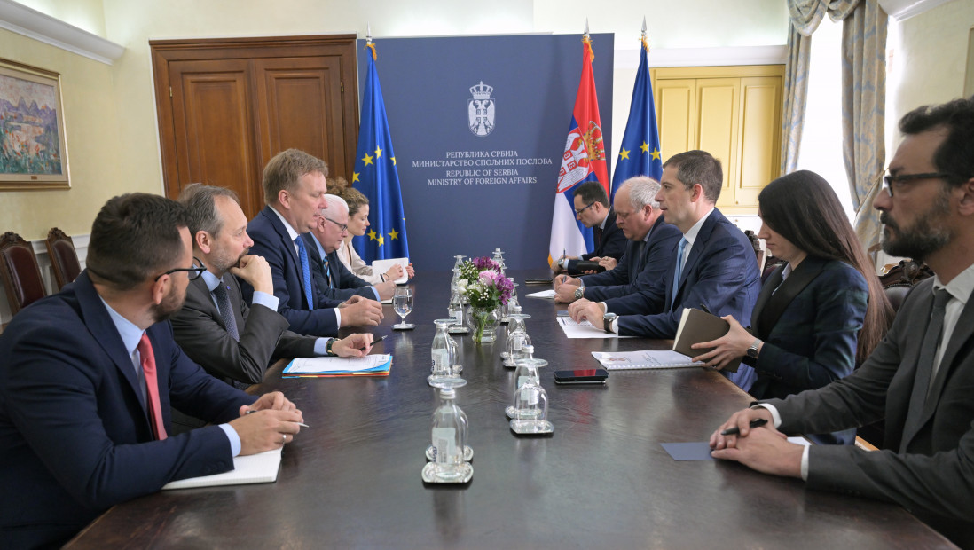 Đurić razgovarao sa Sorensenom o obnavljanju dijaloga Beograda i Prištine