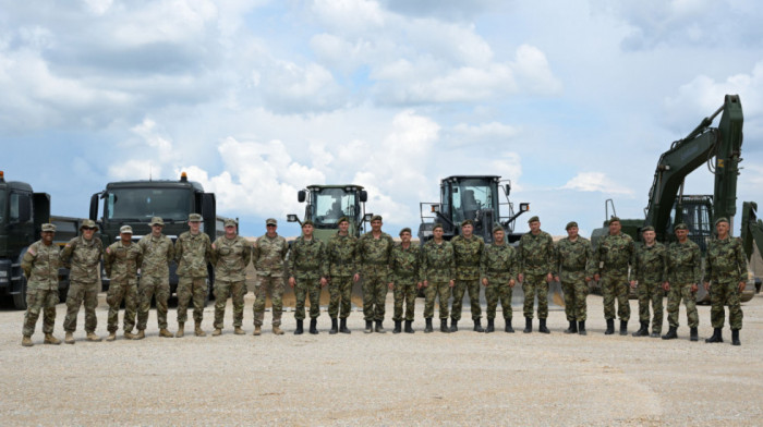 Zajednička obuka Vojske Srbije i Nacionalne garde Ohaja na poligonu "Borovac" do 30. aprila