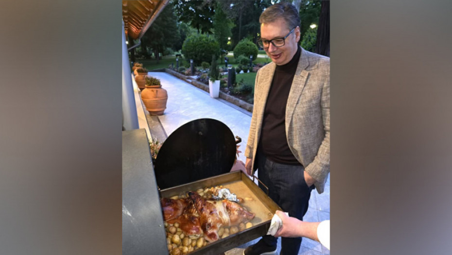 "Glupo bi bilo da nudimo škampe i oradu": Šta je pripremljeno za večeru na kojoj će Vučić dočekati Donalda Trampa Mlađeg