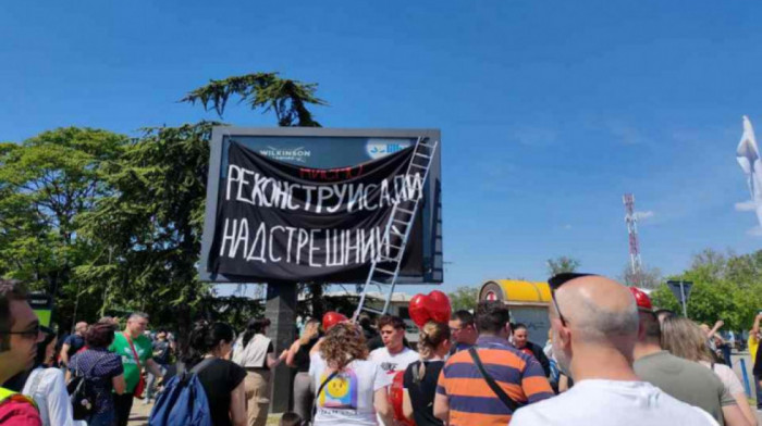 Protest studenata i grupa građana u Novom Sadu šest meseci od pada nadstrešnice
