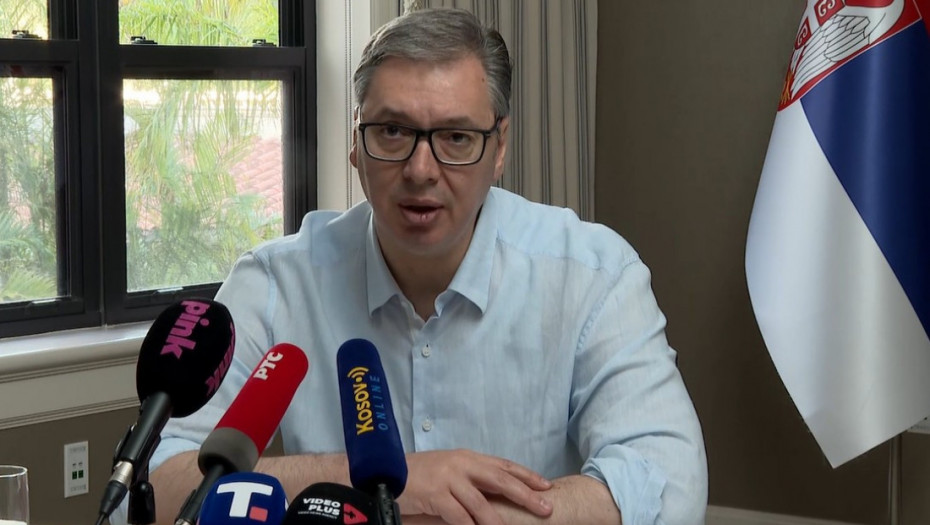 Vučić: Sa američkim zvaničnicima o tarifama za Srbiju i sankcijama NIS-u