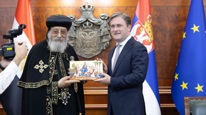 Ministar Selaković primio patrijarha Tavadrosa II