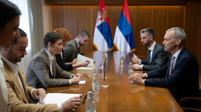 Brnabić sa ambasadorom Holandije Martajnom Elhersmom: Nadam se otvaranju Klastera 3 i podršci država članica u tome
