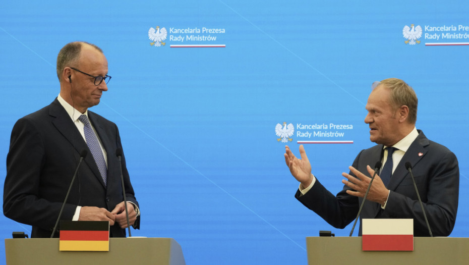 Merc je razgovarao sa Tuskom o sabotažama na poljskim železnicama