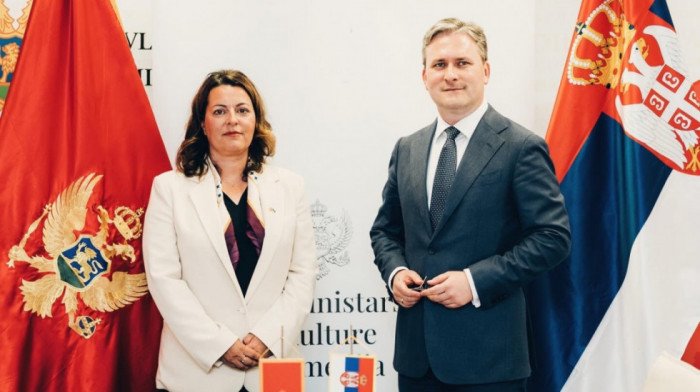 Selaković sa Vujović o saradnji Srbije i Crne Gore u oblasti kulture