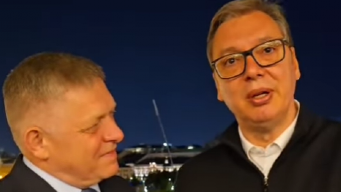 Vučić sa Ficom u Moskvi: Srbi i Slovaci braća zauvek, pobediće Slovačka i Srbija