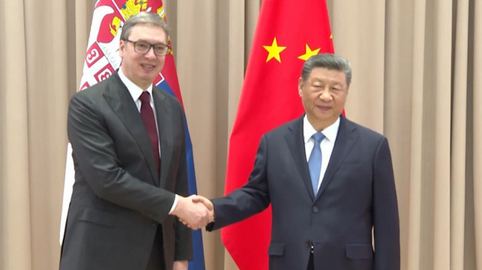 Vučić se u Moskvi sastao sa kineskim predsednikom Si Đinpingom