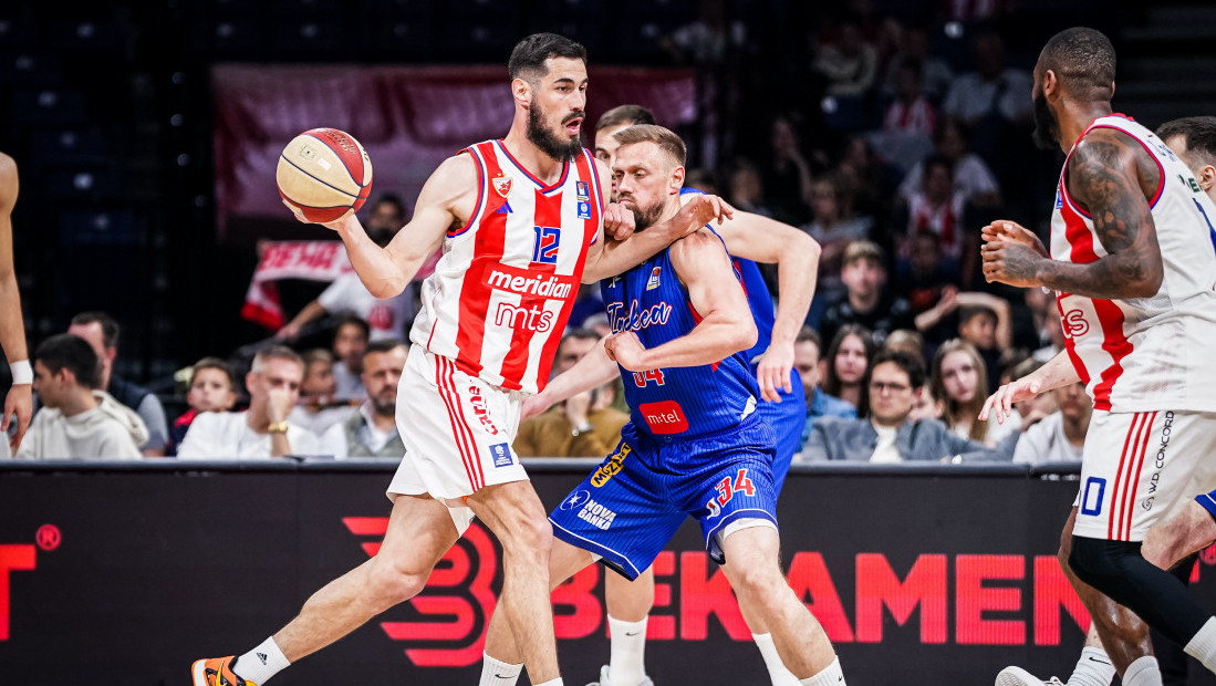 Crvena zvezda nadomak polufinala plej-ofa ABA lige: Težim putem do trijumfa nad Igokeom