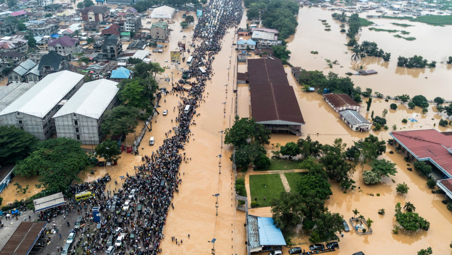 Velike poplave u Kongu: Više od 100 osoba izgubilo život, 50 se vodi kao nestalo