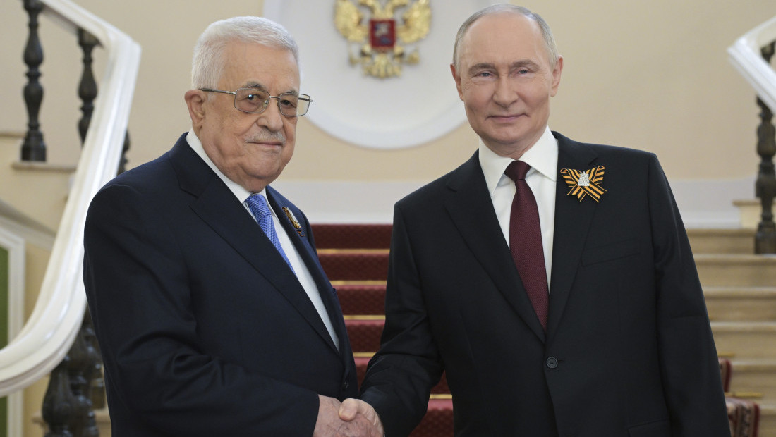 Palestinski predsednik Abas doputovao u Rusiju, u četvrtak sastanak sa Putinom