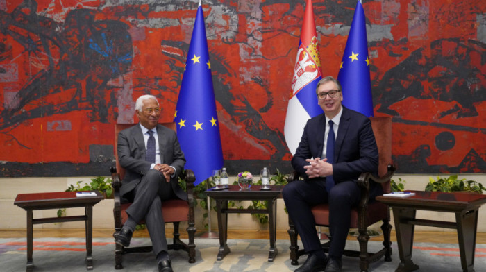 Počeo sastanak Vučića i Košte, razgovor o odnosima Srbije i EU