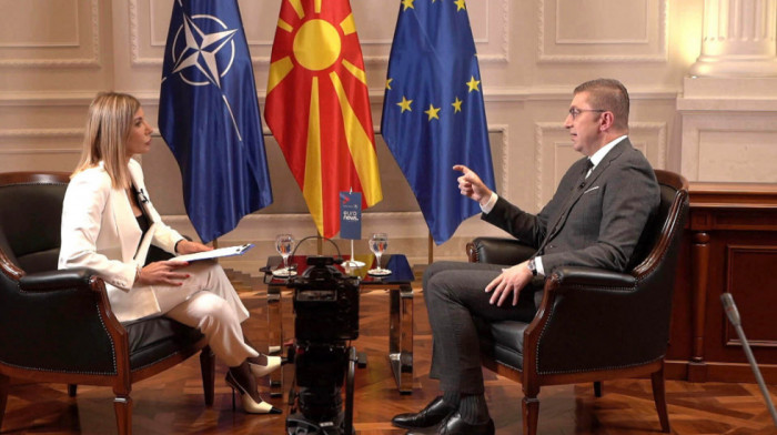 Mickoski za Euronews Srbija: Odnosi sa Beogradom izuzetno prijateljski, samo sa jednim susedom imamo jednosmernu ulicu