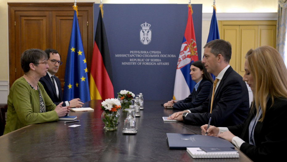 Đurić sa ambasadorkom Nemačke u Srbiji o saradnji i situaciji na AP KiM