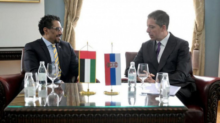 Đurić sa ambasadorom UAE: Uzlazna putanja odnosa između Srbije i UAE