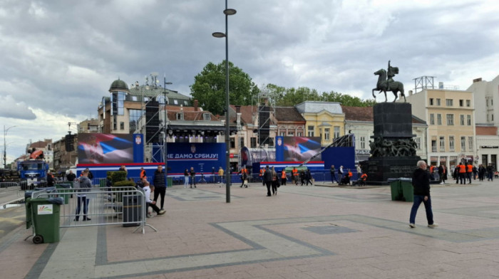 U Nišu centralni skup svenarodnog sabora, gradonačelnik Pavlović poručuje da su svi dobrodošli
