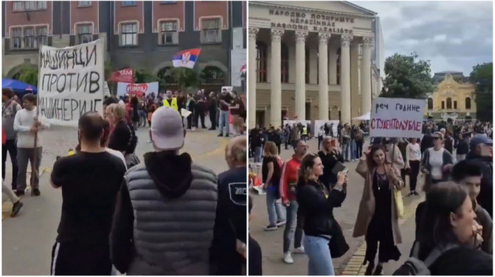 "Sever zove": Protest studenata u blokadi u Subotici