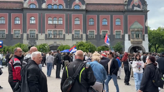 "Sever zove": Protest studenata u blokadi u Subotici