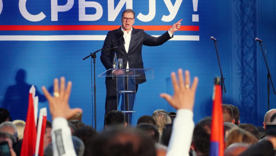 Obraćanje Vučića sa skupa u Nišu: Ovde su 21. marta neki pokušali da ukinu demokratiju i zauvek uvedu teror