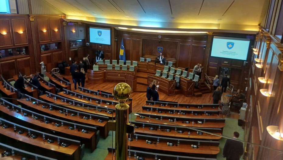 Konstitutivna sednica skupštine u Prištini prekinuta 21. put