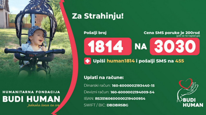 Za Strahinjin prvi korak: Potrebna pomoć za lečenje Strahinje Makragića