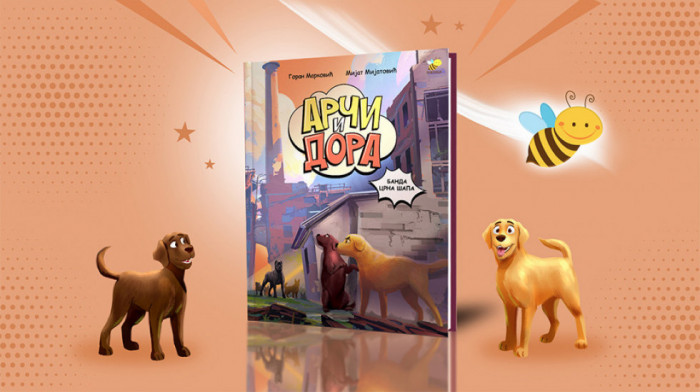 Objavljen strip "Arči i Dora - Banda crna šapa": Pratimo nove avanture čupavih drugara iz komšiluka