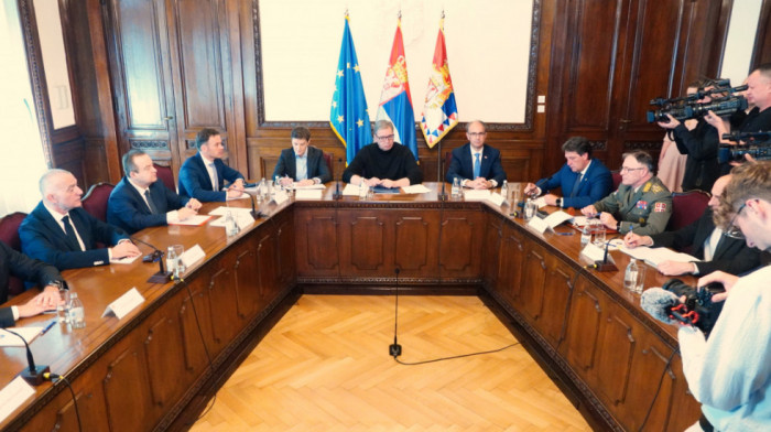 Počela sednica Saveta za nacionalnu bezbednost, predsedava Vučić