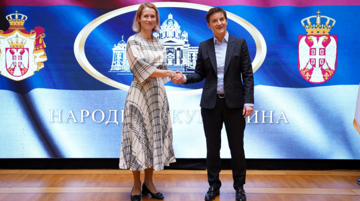Brnabić sa Kalas o evropskom putu Srbije i sprovođenju reformi