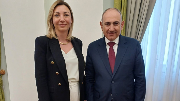 Macura na prijemu povodom Dana Jermenije sa predsednikom i premijerom Jermenije
