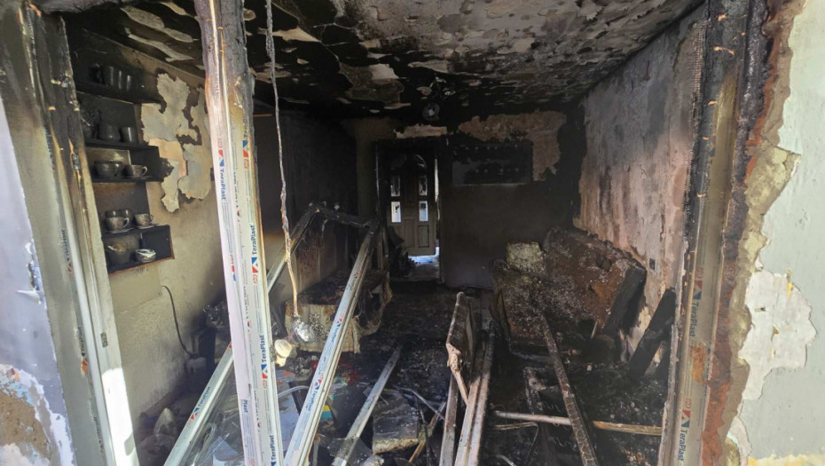 Požar u porodičnoj kući u Nišu: Povređeno šest osoba, među njima četvoro dece