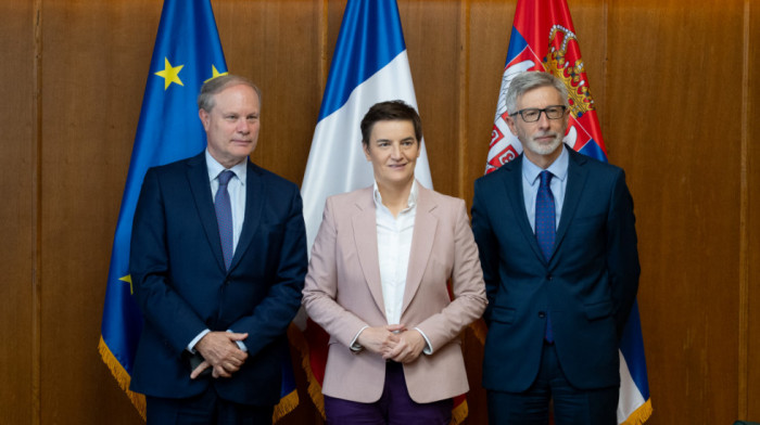 Brnabić sa Trokazom o značaju očuvanja mira u regionu: "Članstvo u EU prioritet spoljne politike Srbije"