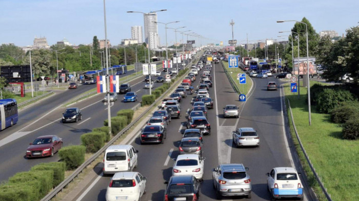 Gorelo vozilo na Gazeli, nema povređenih