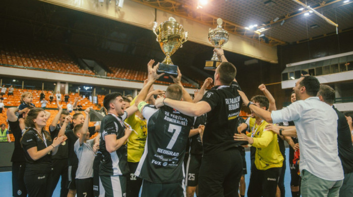 Rukometaši Partizana osvojili titulu bez poraza: Superligaška sezona za čistu desetku