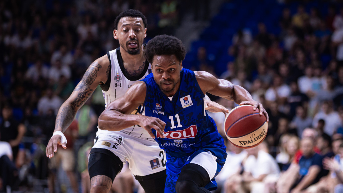 Partizan poražen u Podgorici: Rajt se probudio u drugom delu