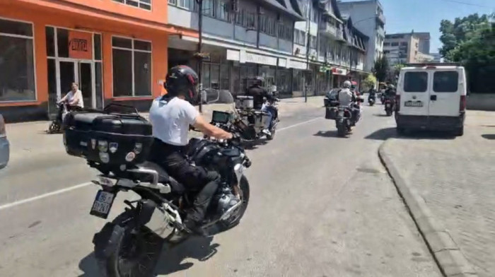 Lokalni izbori: Bajkeri u centru Zaječara (VIDEO)