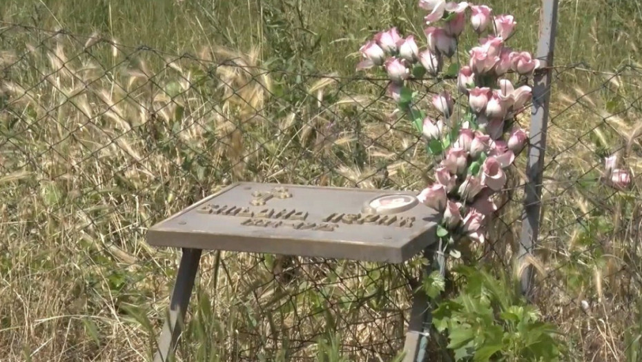 Albanac u Gračanici uklonio spomen ploču stradaloj srpskoj devojčici