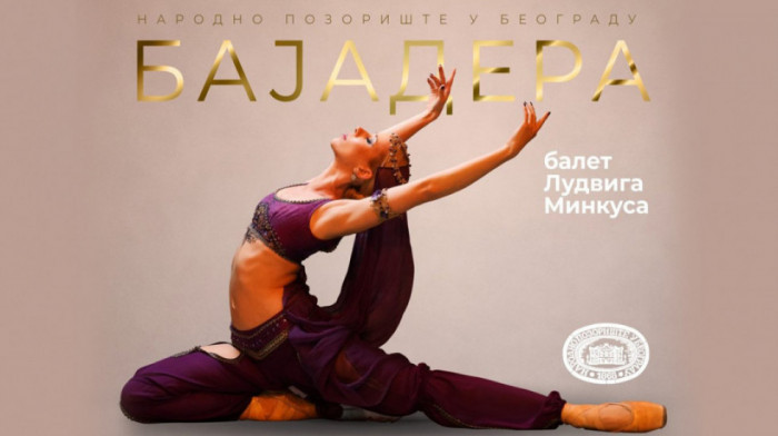 Balet "Bajadera" 17. juna u Narodnom pozorištu u Beogradu