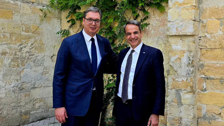 Vučić: Sa Micotakisom o situaciji u regionu, bezbednosnim i ekonomskim izazovima