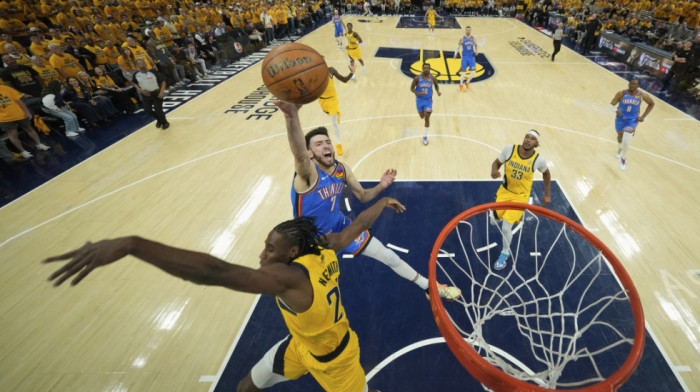 Indijana ponovo vodi u finalnoj seriji plej-ofa NBA: Oklahoma u minusu