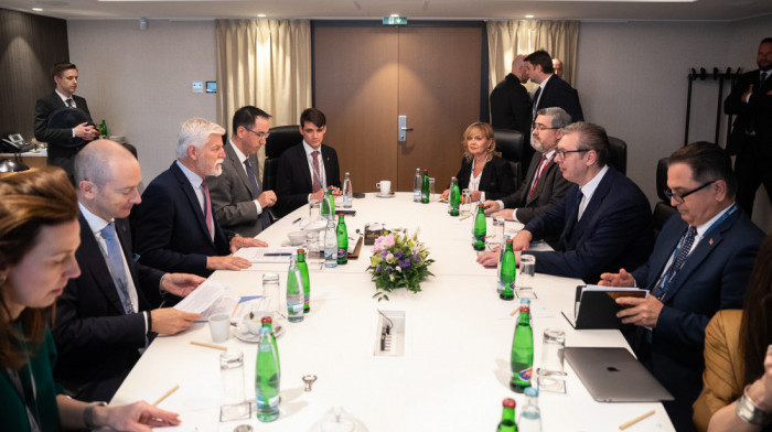 Vučić se sastao sa Petrom Pavelom u Pragu