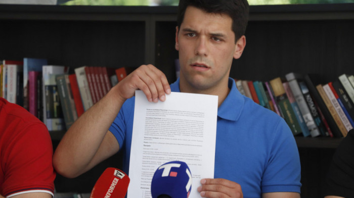 Student Vladimir Balać: Blokaderi najavljuju "oslobađanje Ćacilenda" na Vidovdan, pozivaju na nasilje
