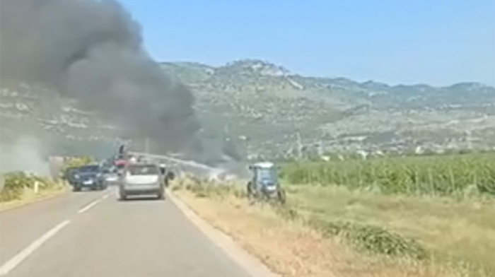 Težak udes kod Trebinja: Tri osobe poginule u sudaru automobila i motocikla