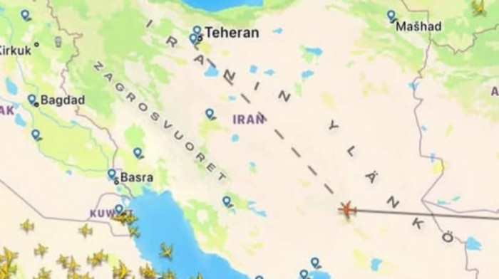 Samo jedan avion leti iznad Irana: Šta se krije iza aktivnosti jedne privatne avio-kompanije?