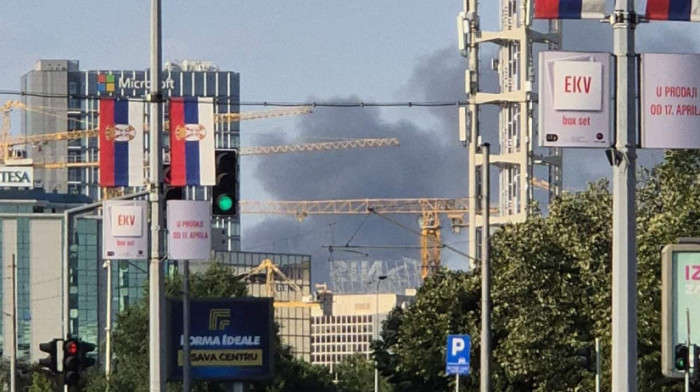 Izbio požar u naselju Kotež, u toku gašenje