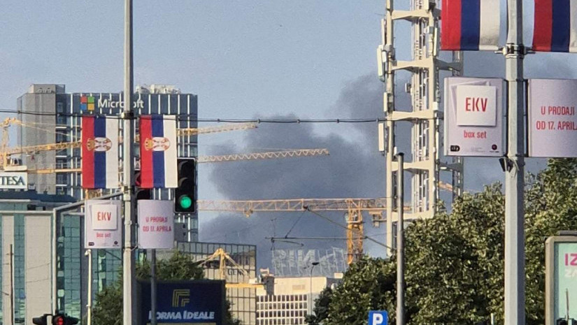 Izbio požar u naselju Kotež, u toku gašenje