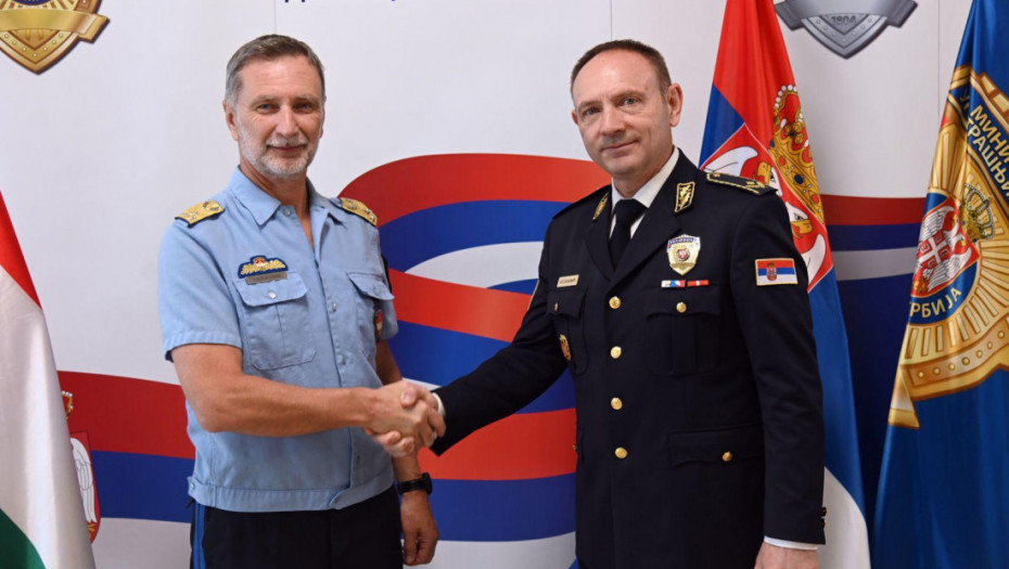 Saradnja srpske i mađarske policije: Vasiljević sa Balogom o suzbijanju iregularnih migracija i organizovanog kriminala